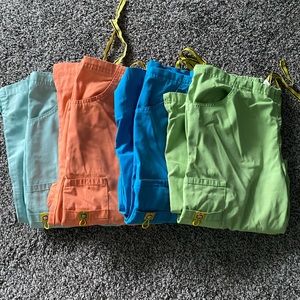 WonderWink Lady Fit Flare Leg Cargo Pant Bundle